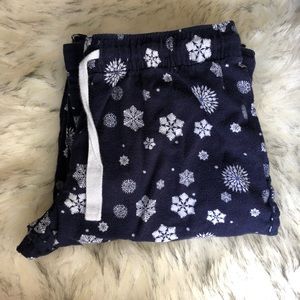 Old Navy Snowflake Pajama Pants